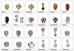 pandora charms 2010